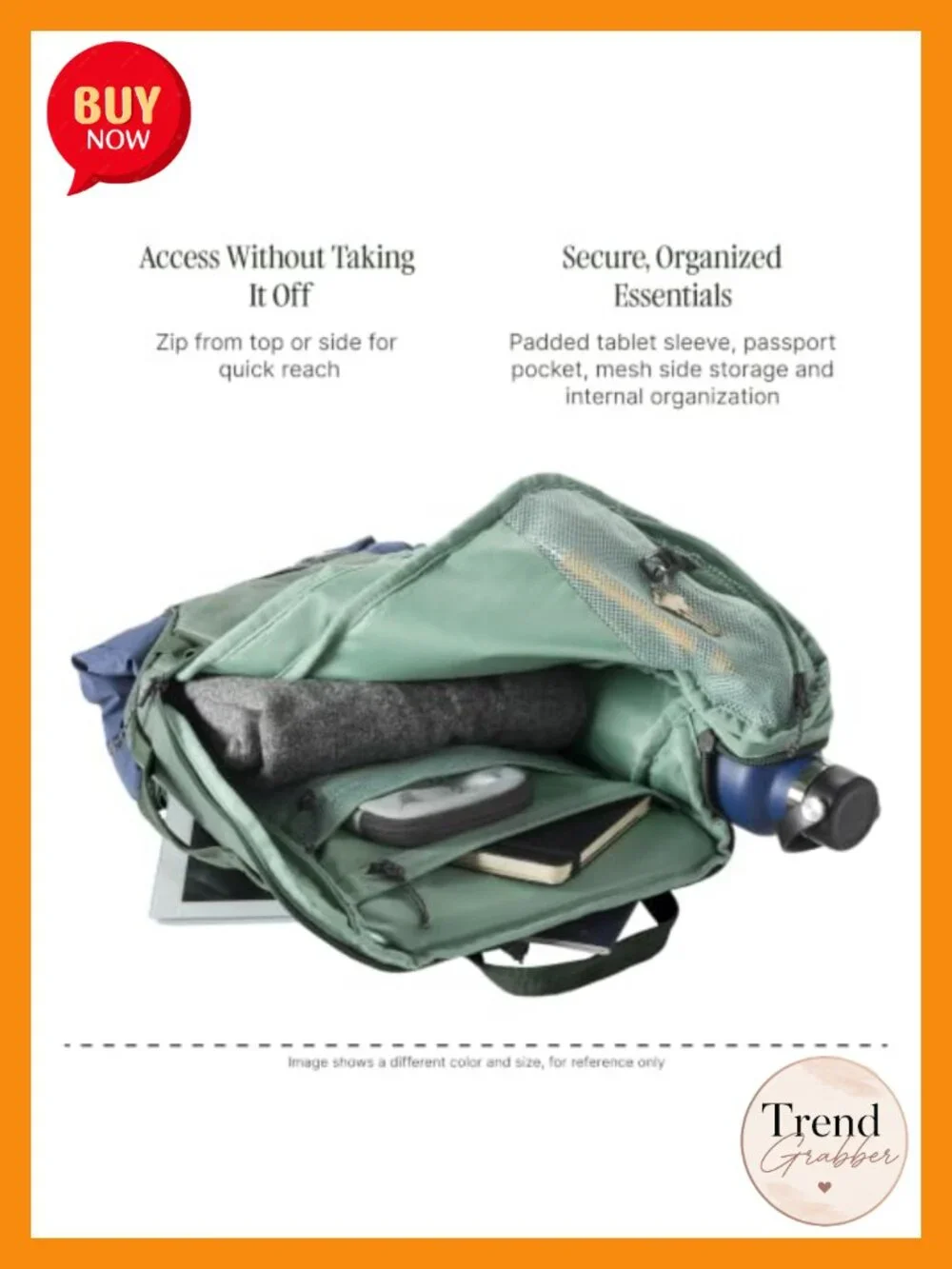 Eagle Creek Explore Sling Pack - Recycled Ripstop Crossbody Travel Bag